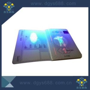 Invisible UV Logo Anti-Counterfeiting Printing Certificate